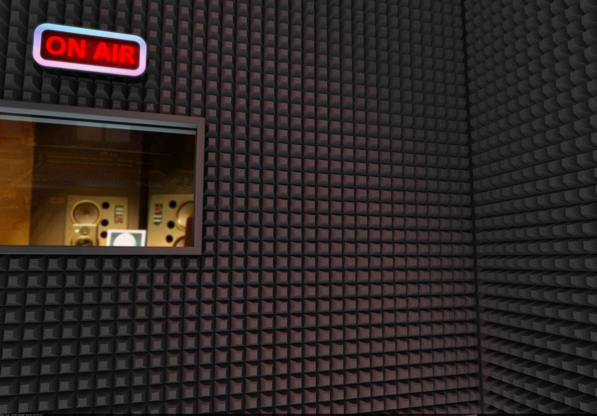 Gospel radio studio